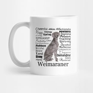 Weimaraner Traits Mug